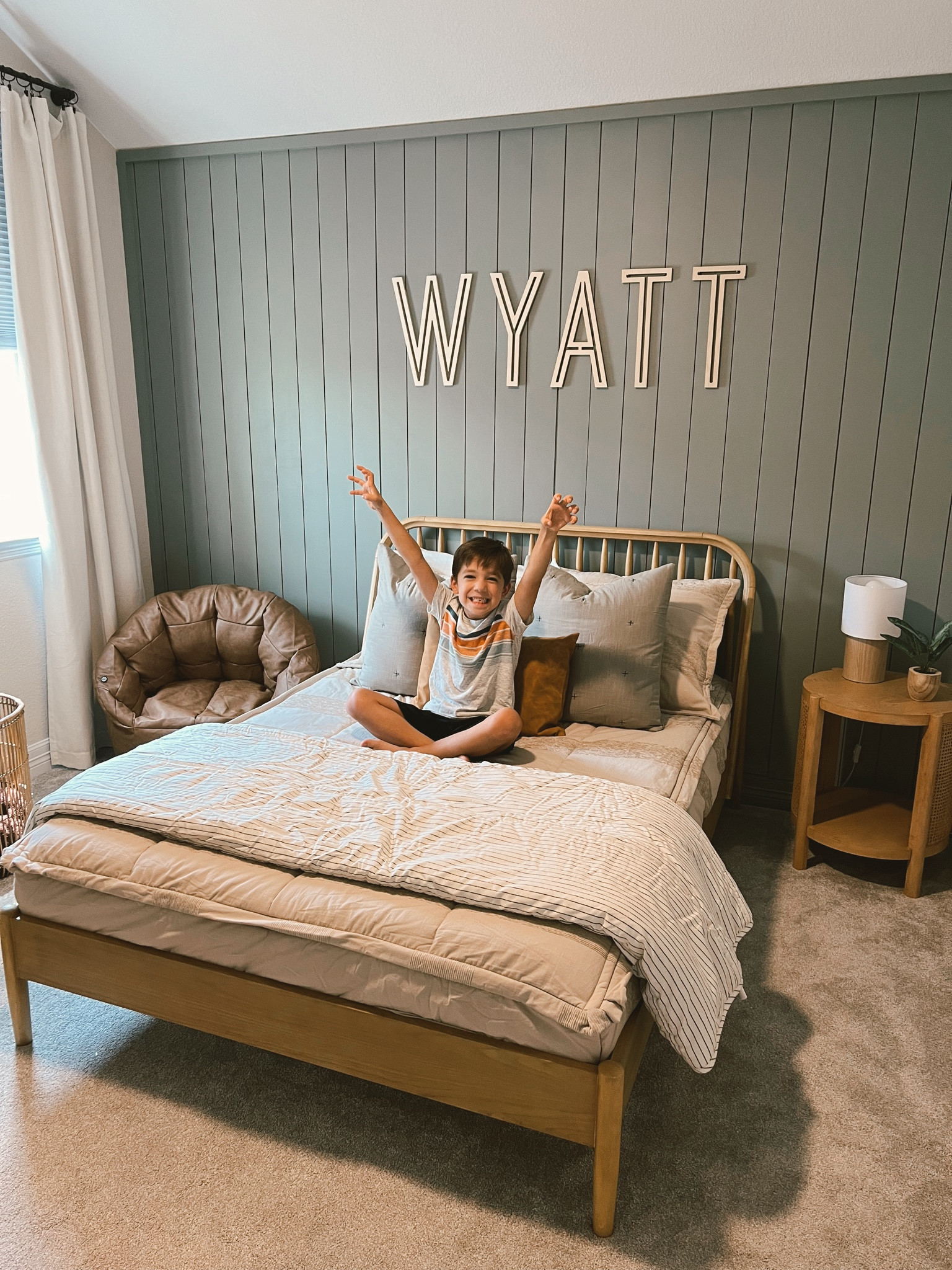 Stills of our new favorite @beddys in the sweetest boys room of the house 🫶🏻 a|d

Beddy's makes our life SO much easier in the morning! One zip + comfy and cozy. 🤎

Use code: KRISTENPEARCE for 25% off at @beddys (valid today through 10/9) - see my saved Beddy's highlight for shopping link, or click on the BLUE link in my profile and click Beddy's from there! 

✨Bedding details:
From the new Fall Collection - Halston Beddy's (all cotton)✨
 

#beddys #affiliate #beddingset #lifehacks #zipperbedding #bohoroom #boysbedroom #kidsbedroom #kidsbedroomdecor  #kidsfurniture #cozyhome #neutralboysroom #homesweethome #howwedwell #mamahood #neutralstyledhome #toddlerroom #homedecor #playchairs #readingnook #kidsroominspiration bedroom decor kids room neutral space

#LTKfamily #LTKhome #LTKstyletip