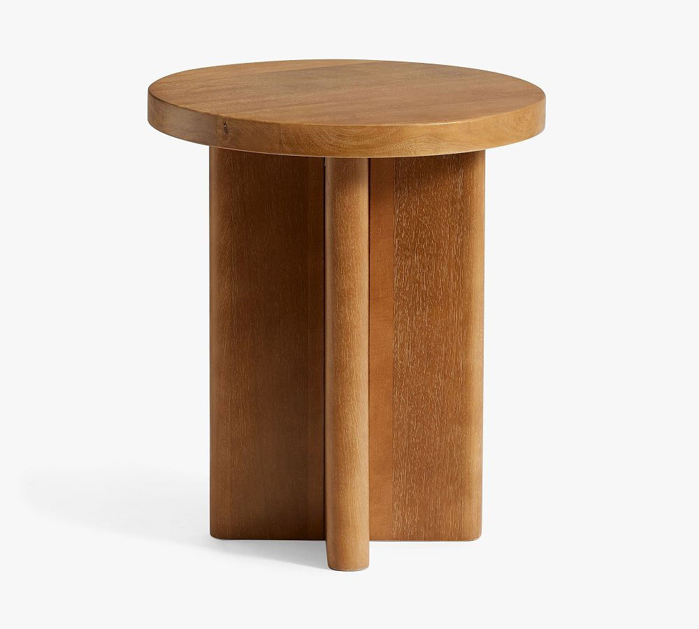 Cayman Round Side Table | Pottery Barn (US)