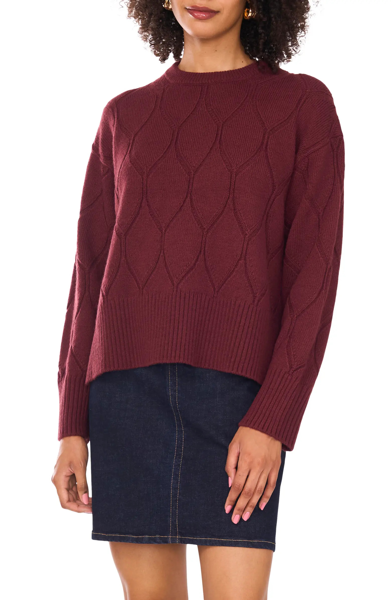 Vince Camuto Long Sleeve Sweater | Nordstrom | Nordstrom