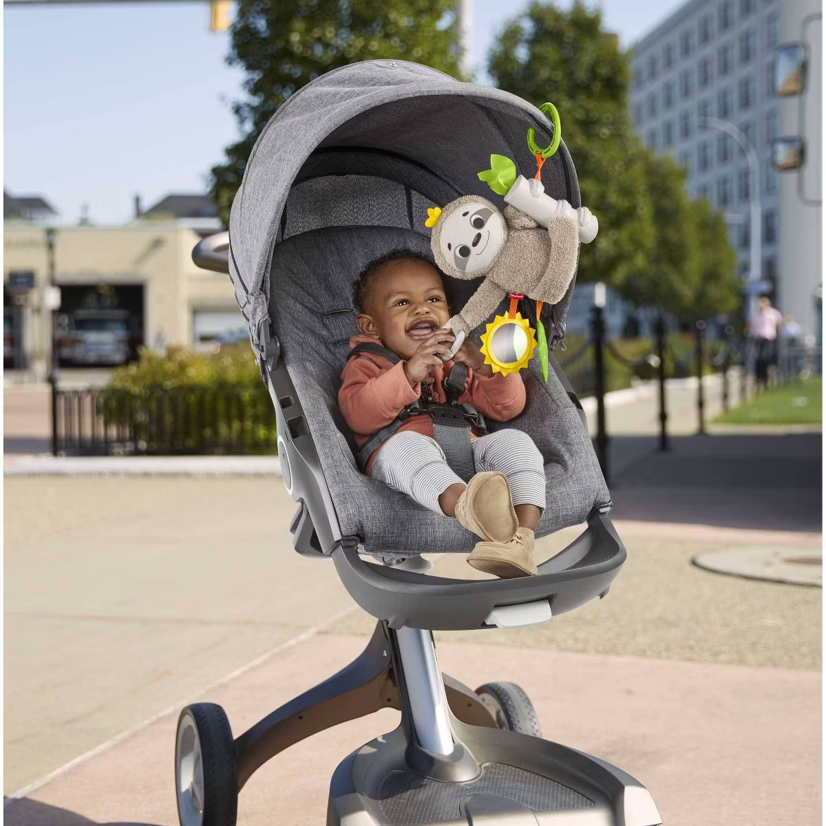 Fisher-Price Slow Much Fun Stroller - Sloth | Target