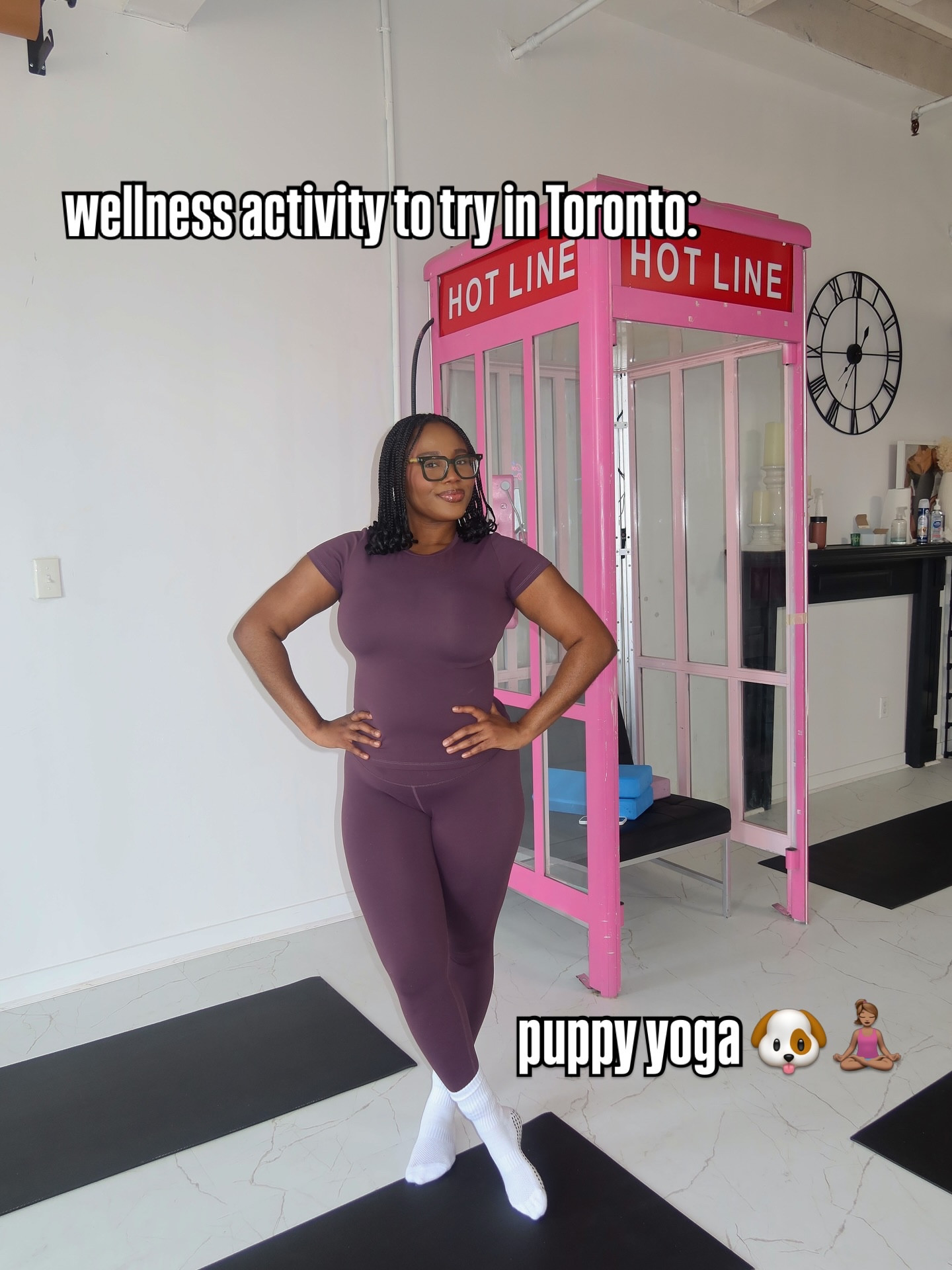 if you’re looking for wellness activities to try in Toronto, this was such a unique experience @puppy_yogaclub 🐶🧘🏽‍♀️

puppy yoga is the perfect mix of movement, connection + pure serotonin, definitely more about the vibes than a perfect workout 😭

pro tip: book an early morning/afternoon class if you can; the puppies are extra active and it’s such a good way to start your day ☀️

what would YOU be doing in this class?🤭

#LTKfitness #LTKstyletip #LTKcanada