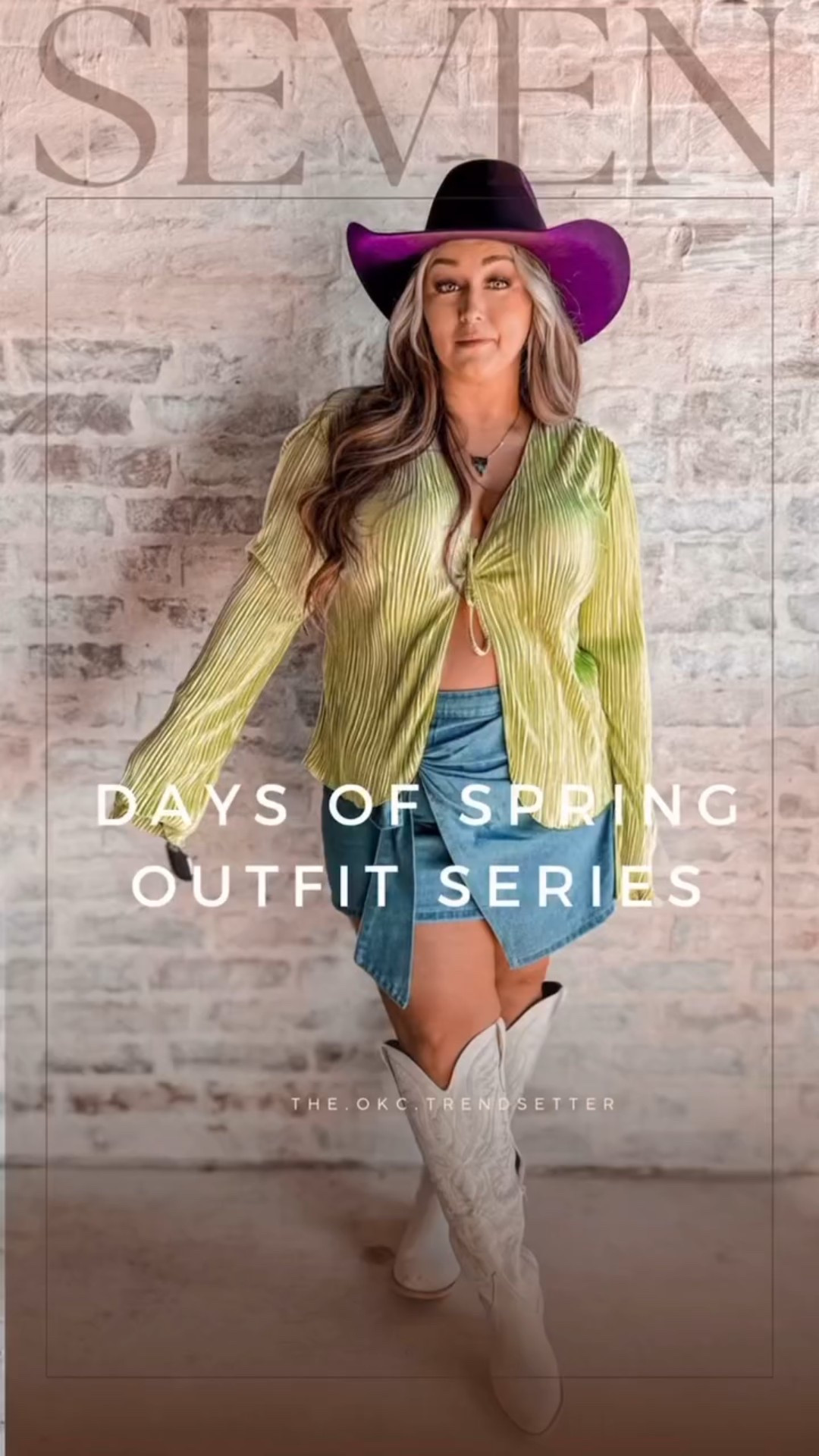 Day 7: Saving the best for last! 🌸✨ Which look was your fave out of this series? 

🛍️: Outfit is linked to my LTK 
Hat is from the beautiful @blazingbrims_cc and boots are from @redtopofficial 

#SpringFashion #OOTD
#SpringVibes #StyleInspo
#FashionTrends #Trendsetter
#OutfitCheck #WardrobeGoals
#SlayTheDay #explorepage✨

#LTKStyleTip #LTKSpringSale #LTKWatchNow