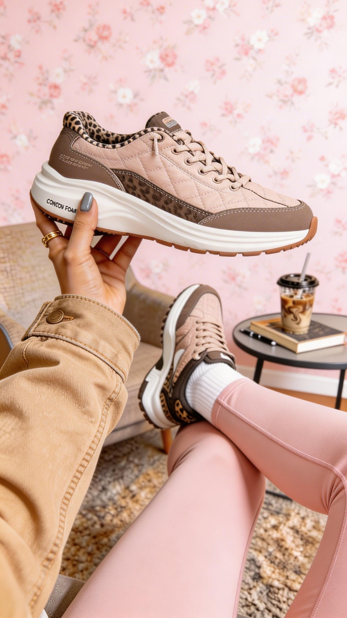 These Sketchers are super comfy!  They sport a light taupe color that goes with everything!!!!

#LTKActive #LTKmorningroutine #LTKootd