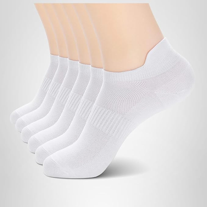 ATBITER Ankle Socks Womens and Men Thin Athletic Running Low Cut No Show Socks With Heel Tab 6-12... | Amazon (US)