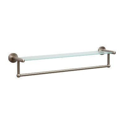 Shelf with Towel Bar Chrome - Organize It All | Target