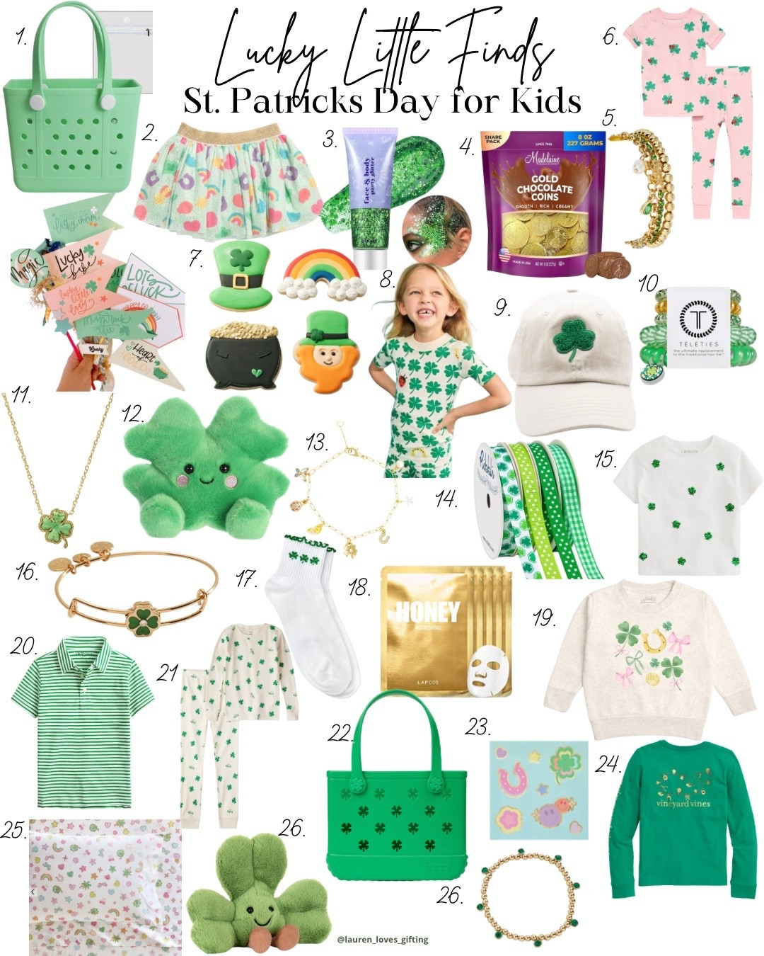Lucky Little Finds 🍀 All the gold + green things to brighten their St. Patrick’s Day! 

#LTKSeasonal #LTKKids #LTKmomlife