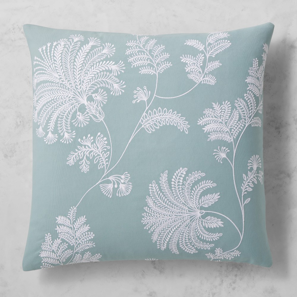 AERIN x Williams Sonoma Home Jane Outdoor Embroidery Pillow Cover | Williams-Sonoma