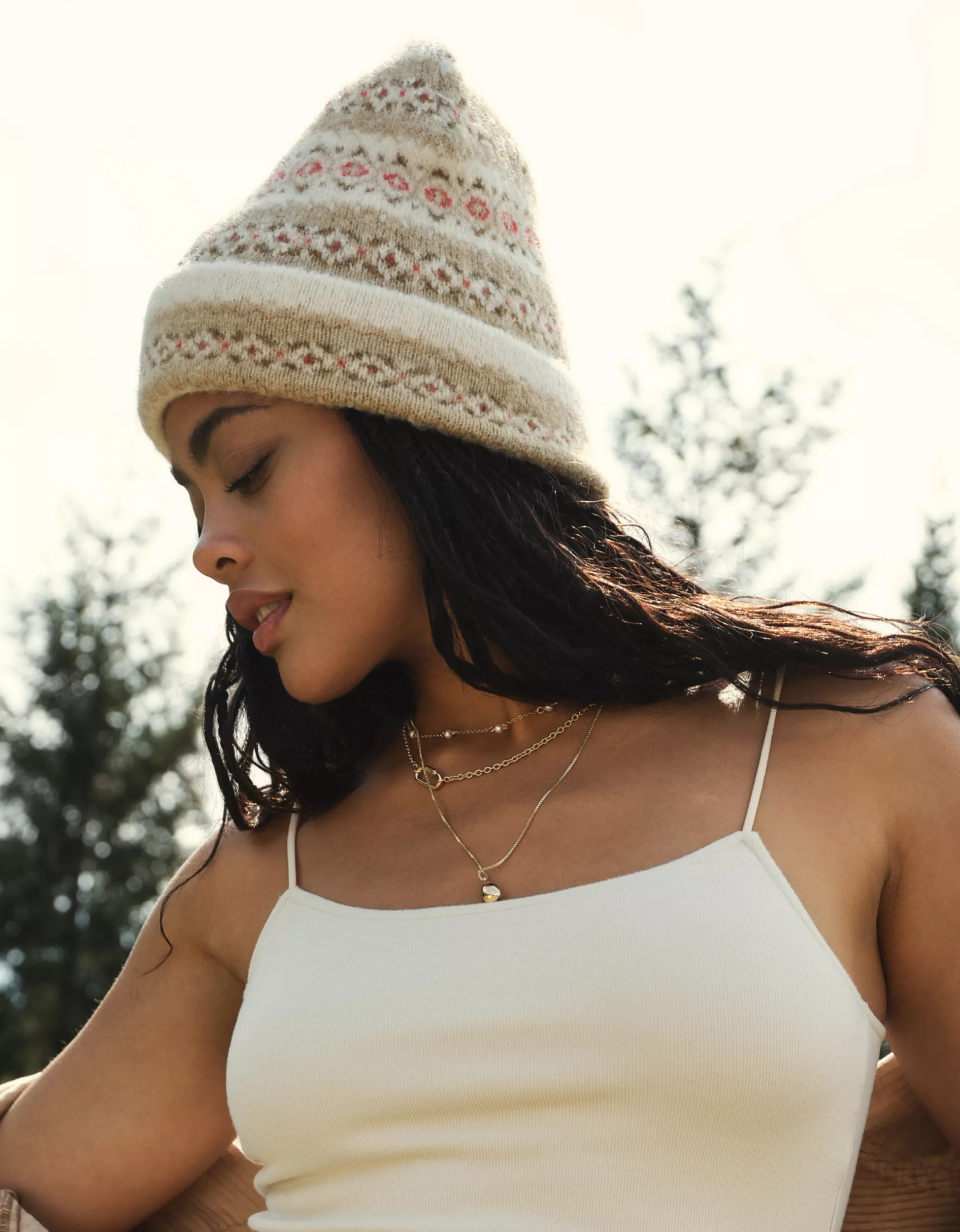 AE Fair Isle Beanie | American Eagle Outfitters (US & CA)
