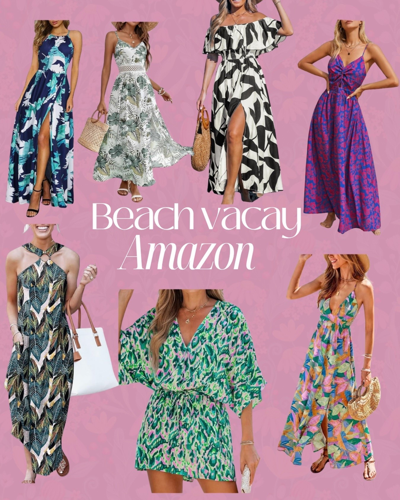 Amazon beachy vibes to the rescue?! Top rated and adorbs! Add to cart 😆 #beachvacation #beachdress #amazoninfluencer #ltkfinds comment beach the link! Or check LTK in bio !