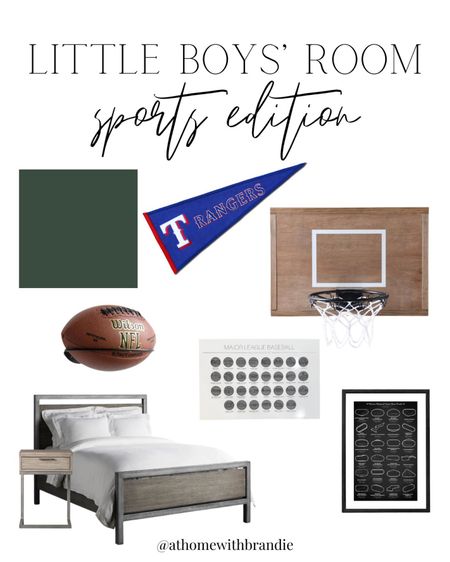 a sports themed room for the little guy, and I can’t wait to put it all together 🤩

#LTKKids #LTKHome