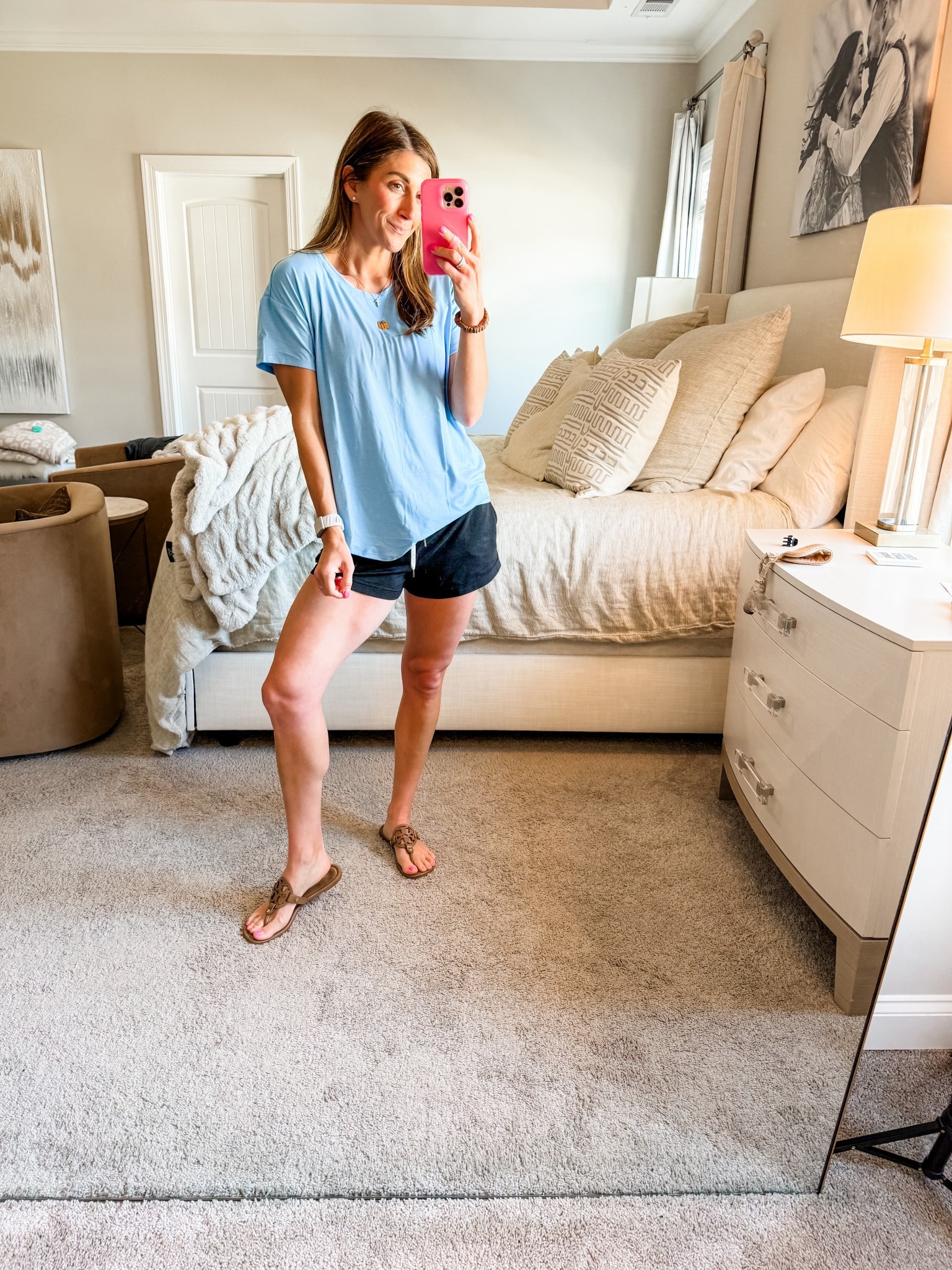 Top is up to 50% off from Athleta. Size small-oversized flowy fit. Comes in tons of colors. Sports bra underneath is linked too. Also from Athleta. Size medium and one of my faves! So comfy and stretchy but holds you in!

Shorts are Vuori halo performance with pockets & functional drawstring. 

loopy phone case is 10% off code: watsonansley10

Tory Burch miller sandals, and necklaces also linked. 

Active | Athleta | sale | activity | tank | with ease | skirt | skort | daily | athleisure | fit | fitness | mom life | mom style | Tory Burch | electric picks | cross necklace | tiny tags | monogram | engraved | loopy | phone case | discount | tee | shorts | sports bra | Vuori | flowy 


#LTKootd #LTKSaleAlert #LTKActive
