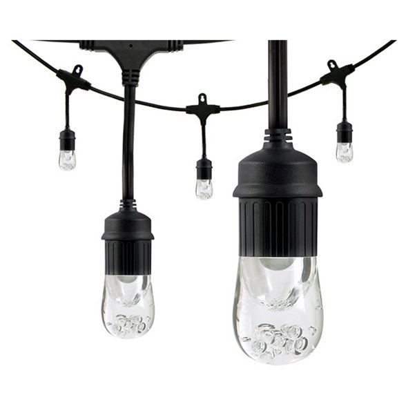 18' Café LED Lights 9 Acrylic Bulbs - Enbrighten | Target