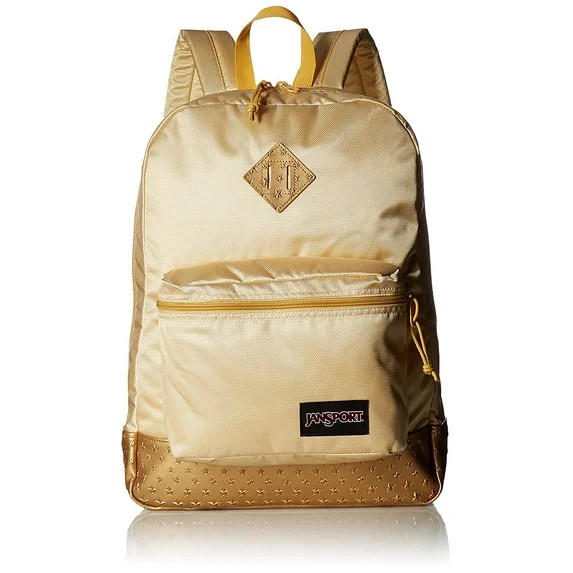 JanSport Super FX Gold 3D Stars 1 Backpack - JS0A2SDR0TR | Walmart (US)