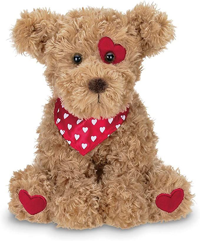 Bearington Harry Hugglesmore Stuffed Animal Plush with Hearts & a Bow, Kid Companion Plushie, Gre... | Amazon (US)