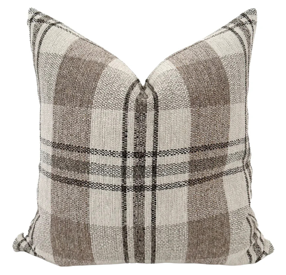 Eald Plaid Pillow Cover-20" | Dwell Home Co.