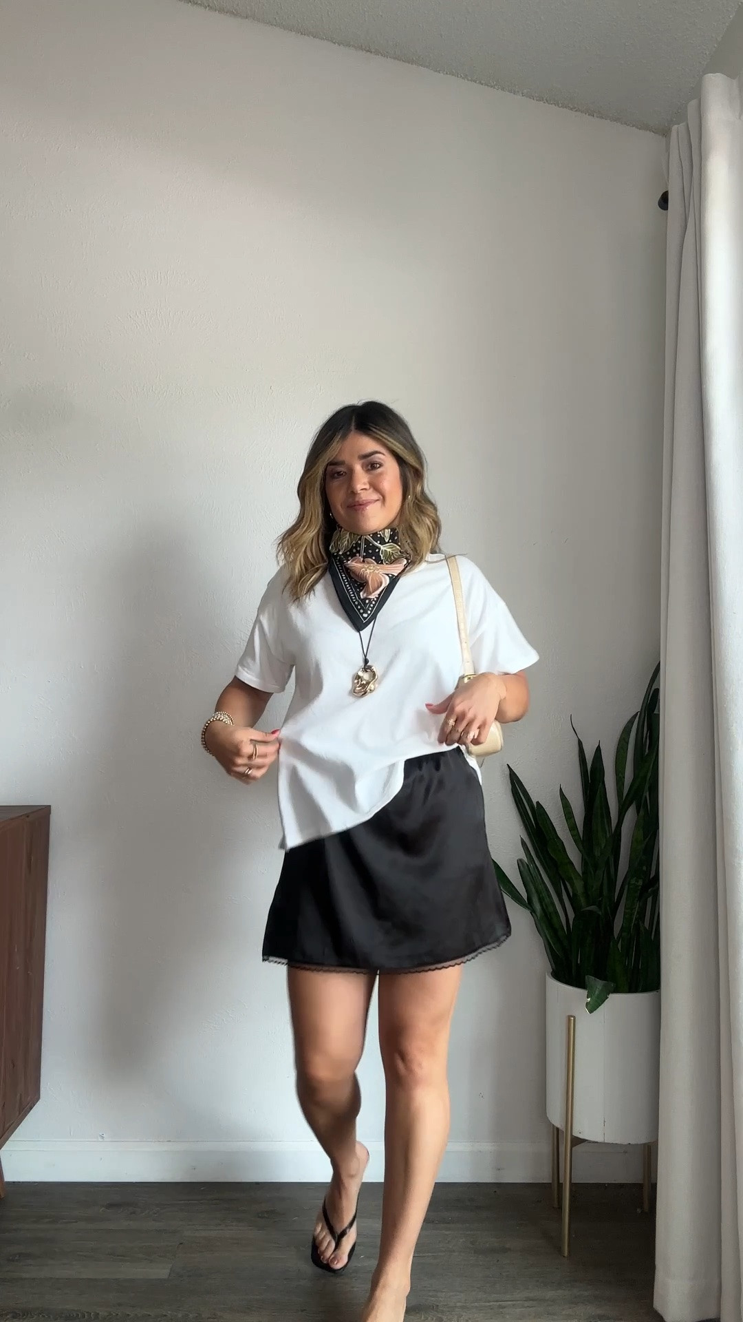 Loving this easy yet chic look! Can you believe this tee is from Target and $15 only! Such a good tee! Quality feels luxe! 
Tee size small
Linked similar skirts.

#LTKSeasonal #LTKootd #LTKU
