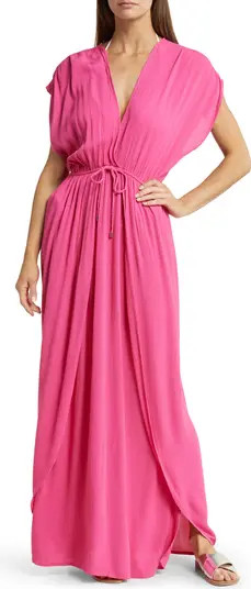 Wrap Maxi Cover-Up Dress | Nordstrom