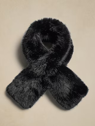Faux Fur Scarf | Banana Republic Factory
