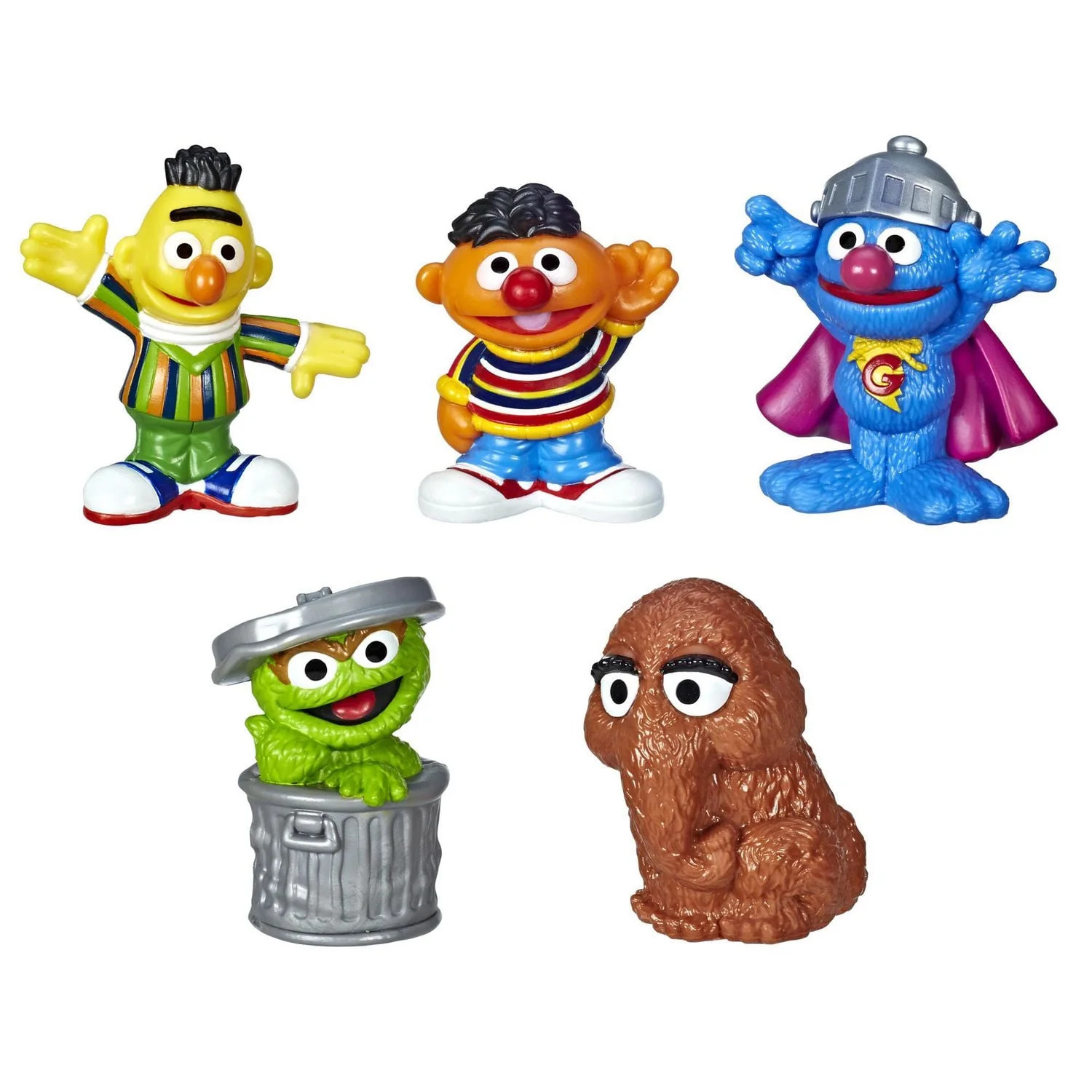 Sesame Street Neighborhood Friends Includes 5 Figures, 3-inches, Classic Collectibles Pack for To... | Walmart (CA)