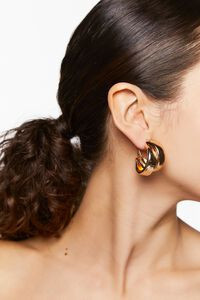 Layered Wide-Band Hoop Earrings | Forever 21 (US)