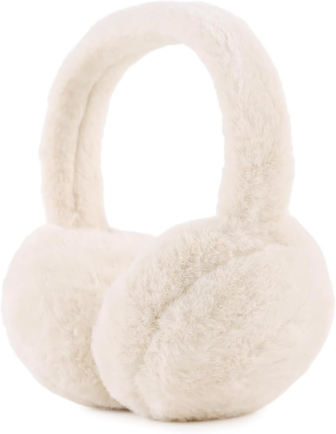 PESAAT Fluffy Ear Muff for Women Plush Earmuffs Kids Winter Earmuffs Girls Boys Cold Weather Ear ... | Amazon (US)