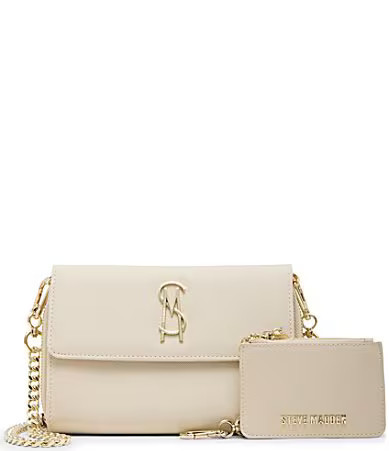 Steve Madden Boxed Wallet On A Chain Crossbody Bag - Sand | Dillard's