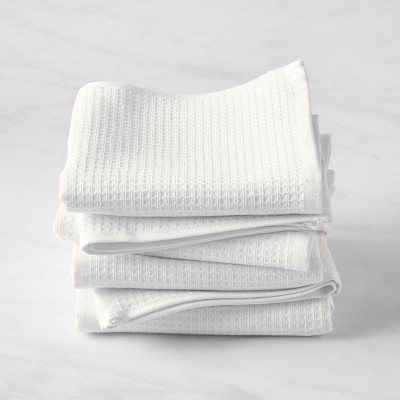 Williams Sonoma Super Absorbent Waffle Weave Towels, Set of 4 | Williams-Sonoma