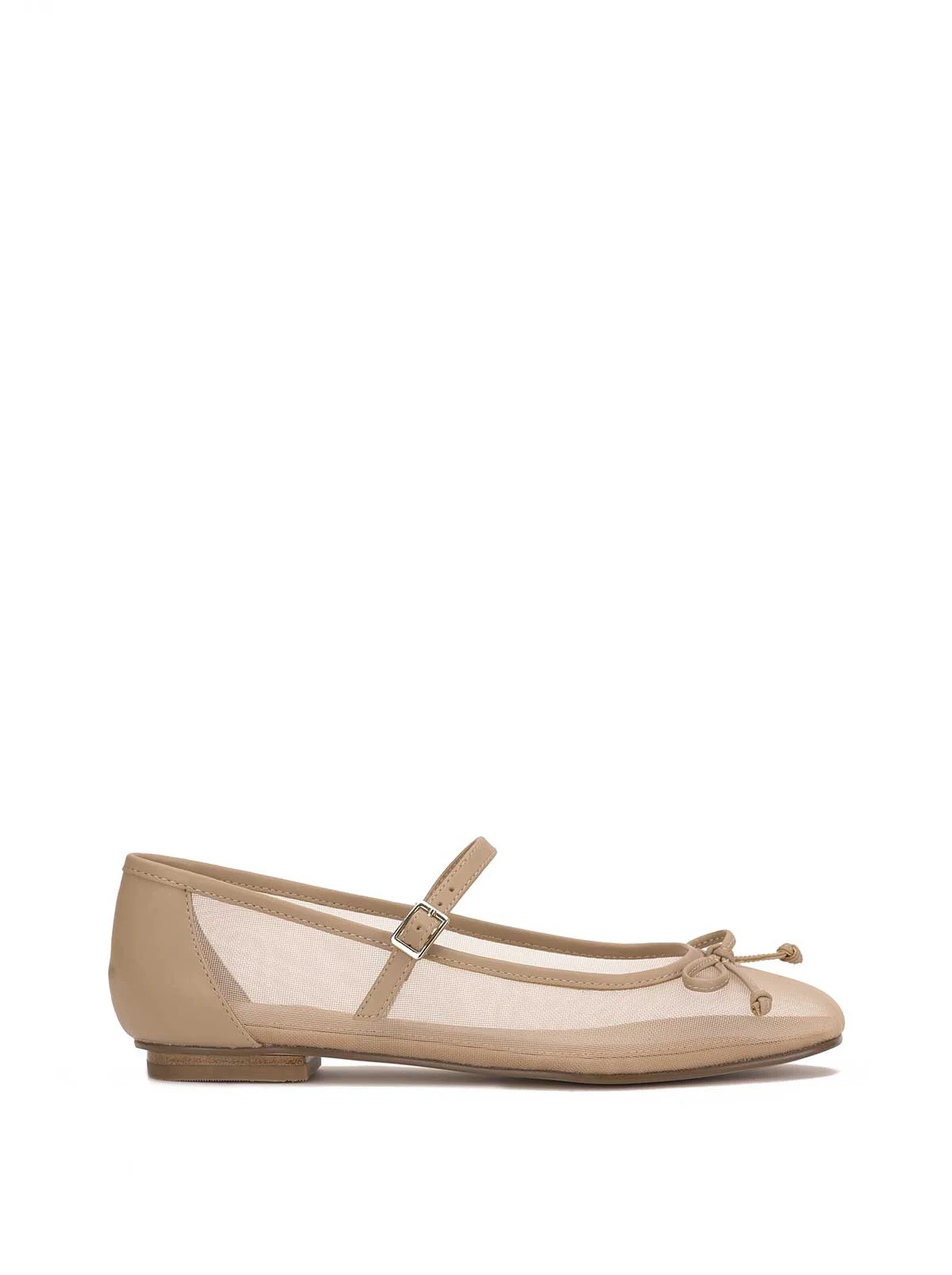Katelind Mesh Ballet Flat in Almond | Jessica Simpson E Commerce