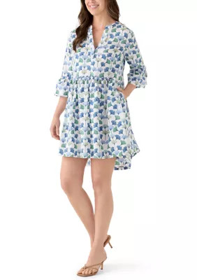 Crown & Ivy™Women's Three-Quarter Sleeve Flounce Tiered Dress | Belk