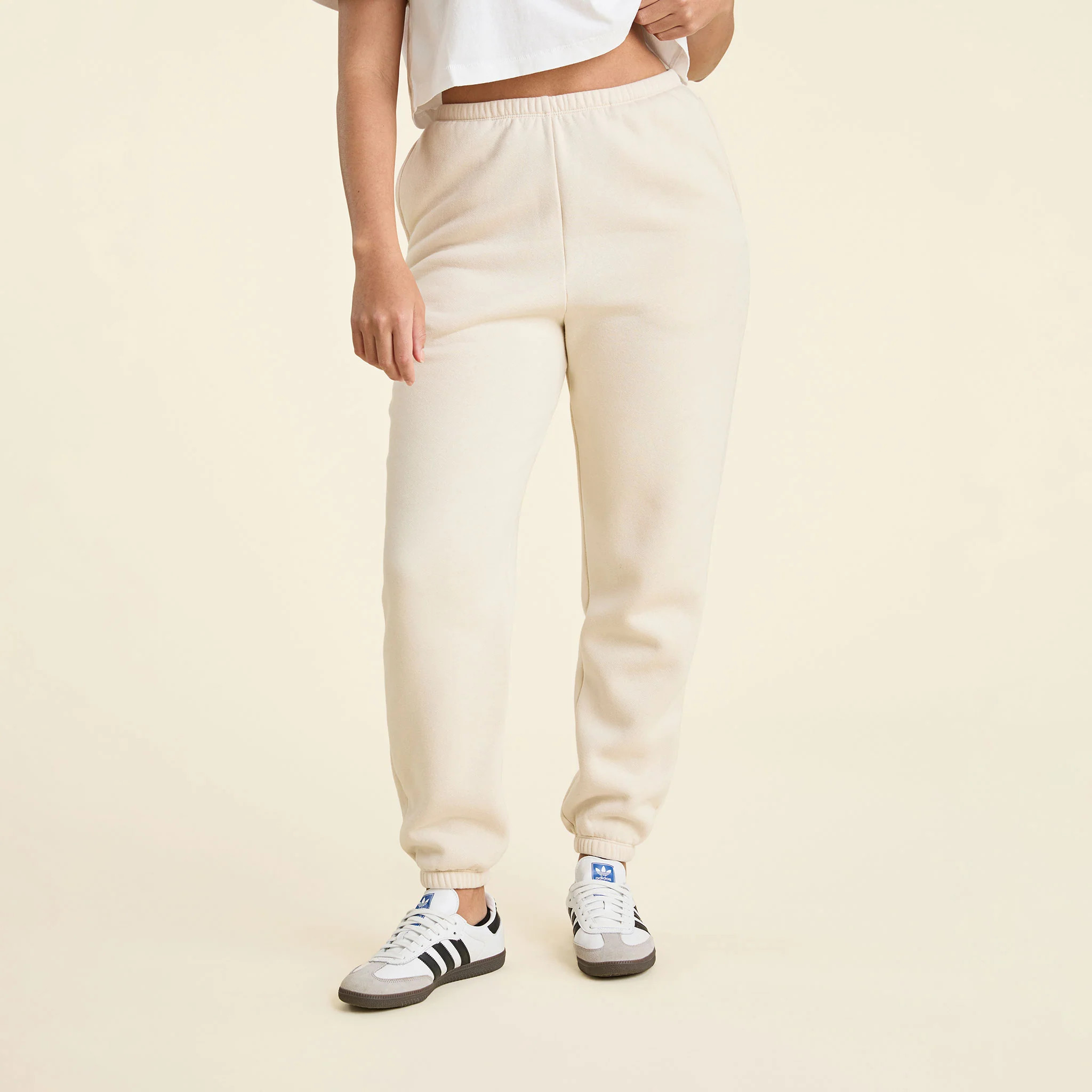 Classic Sweatpants | Bone - nuuds | nuuds
