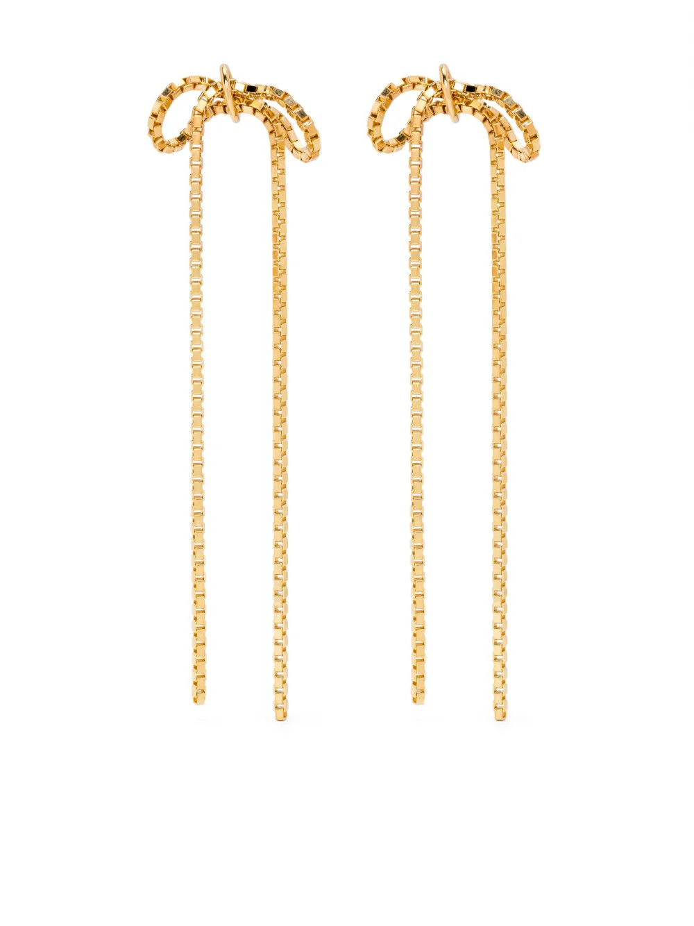 Saskia Diez Ohrringe Mit Schleife | Gold | FARFETCH DE | Farfetch Global