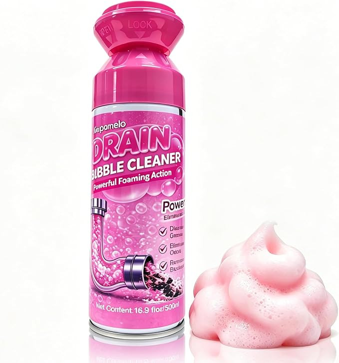 Foaming Drain Cleaner, Sink Drain Cleaner and Deodorizer for Kitchen Sinks, Bathroom Drains, Show... | Amazon (US)
