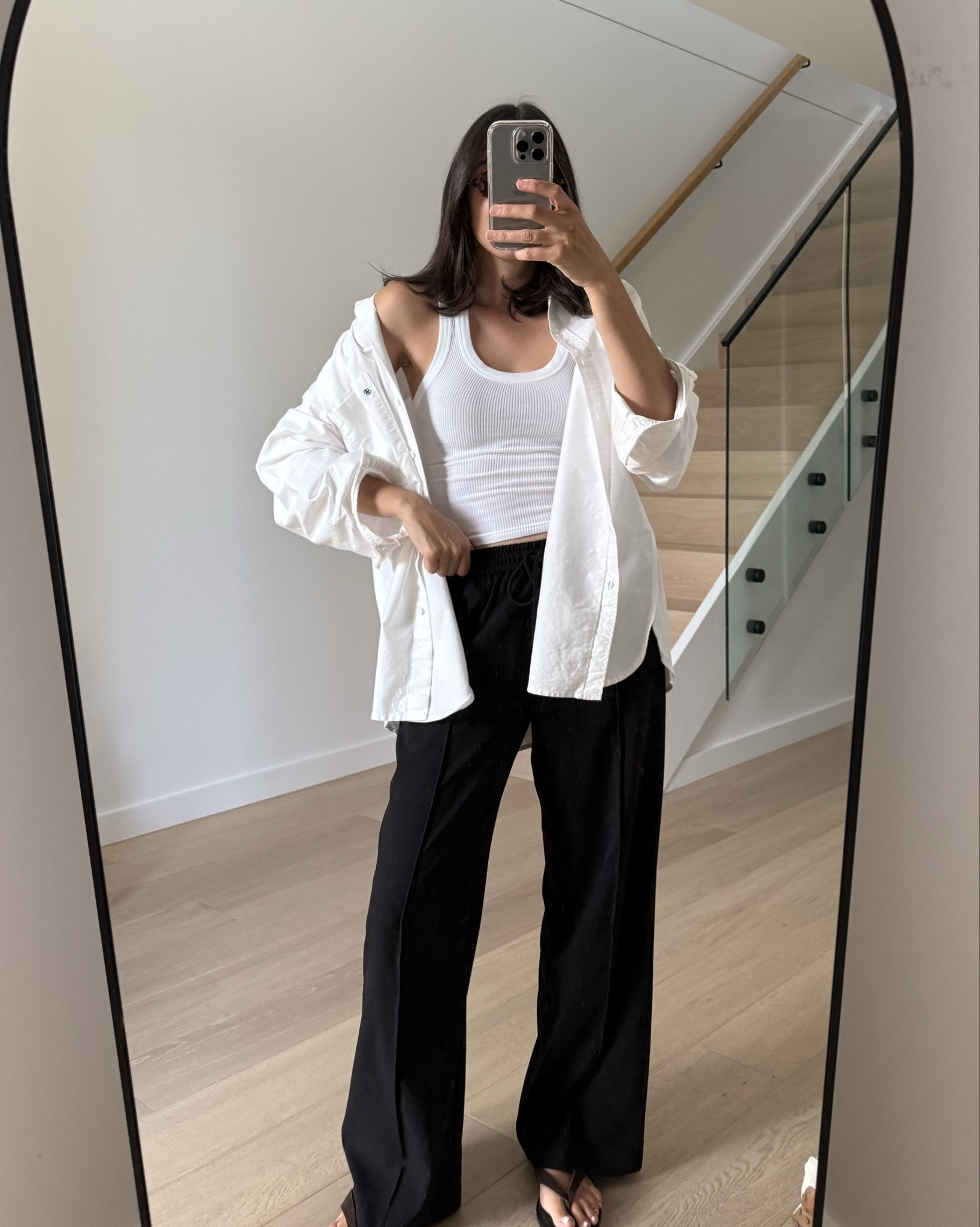How I’m styling a simple pair of black drawstring pants from Nude Lucy and a Dissh oversized shirt for a relaxed but comfortable outfit that’s perfect for a day of running errands as a busy mum of two x  

#LTKautumn #LTKaustralia #LTKstyletip