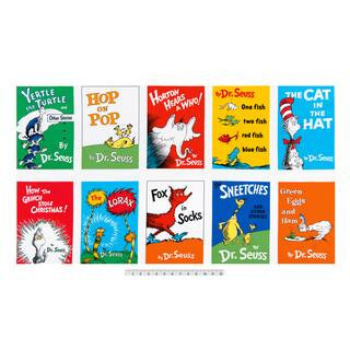 Dr. Seuss™ Book Panels Cotton Fabric By Dr Suess | 44 in | Michaels® | Michaels Stores