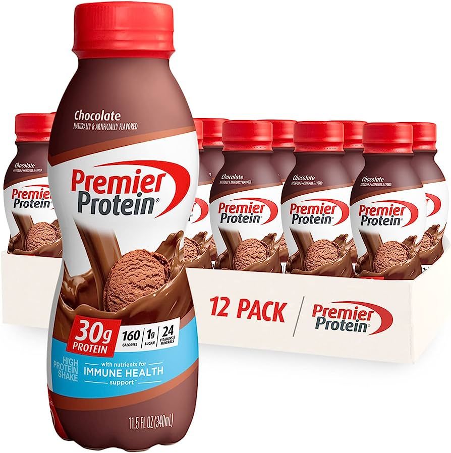 Premier Protein Shake 30g Protein 1g Sugar 24 Vitamins Minerals Nutrients to Support Immune Healt... | Amazon (US)