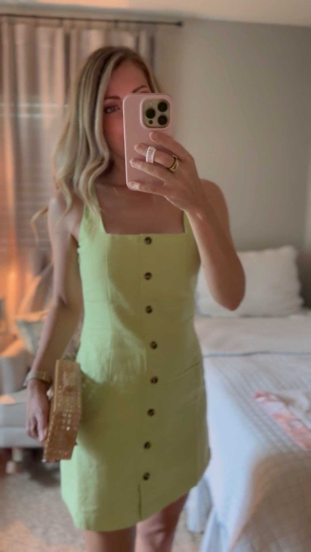 This Amazon dress is adorable! Wearing XS and it runs a little small. This dress would be darling for a beach trip, girls weekend or date night! Linen dress, Amazon summer dress, beach vacation outfit, summer outfit, date night outfit, Amazon summer outfit. Callie Glass 

#LTKFindsUnder100 #LTKSeasonal #LTKSummerEdit