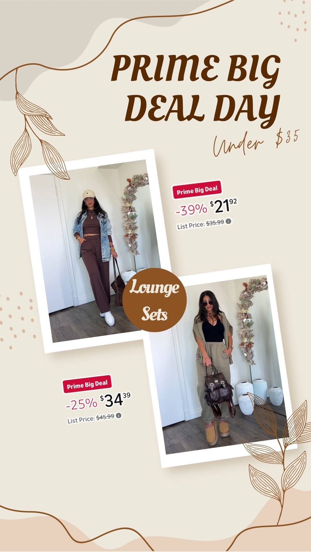 Lounge sets on prime day deal

#LTKStyleTip #LTKSaleAlert #LTKFindsUnder50