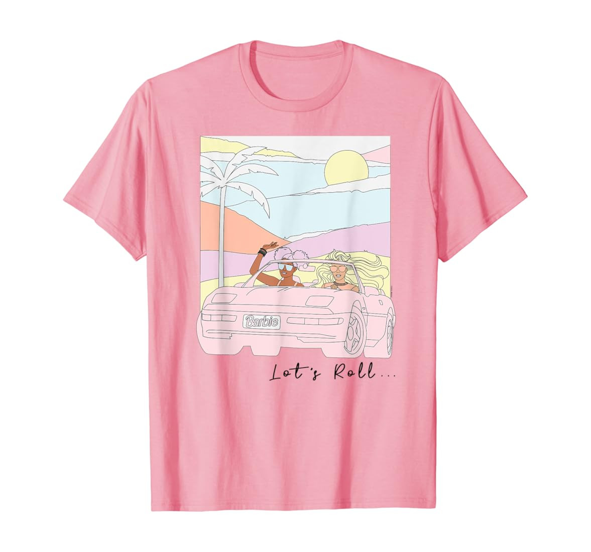 Barbie - Let's Roll T-Shirt | Amazon (US)