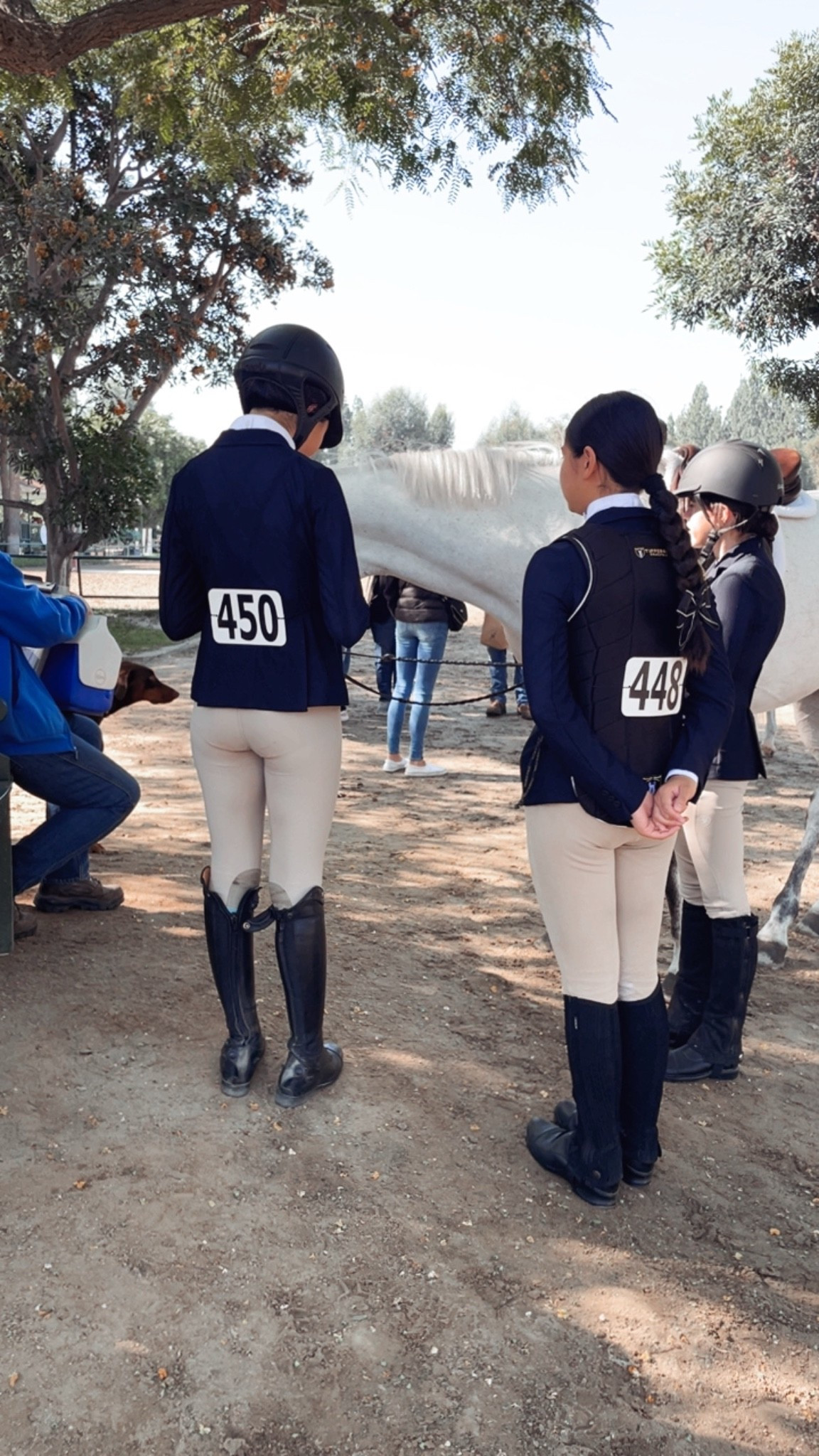 Equestrian competition weekends are always a blast! Show clothes linked here including breeches, white shirt, show jacket, riding boots & helmet. 🐴

#LTKKids #LTKSaleAlert #LTKmomlife
