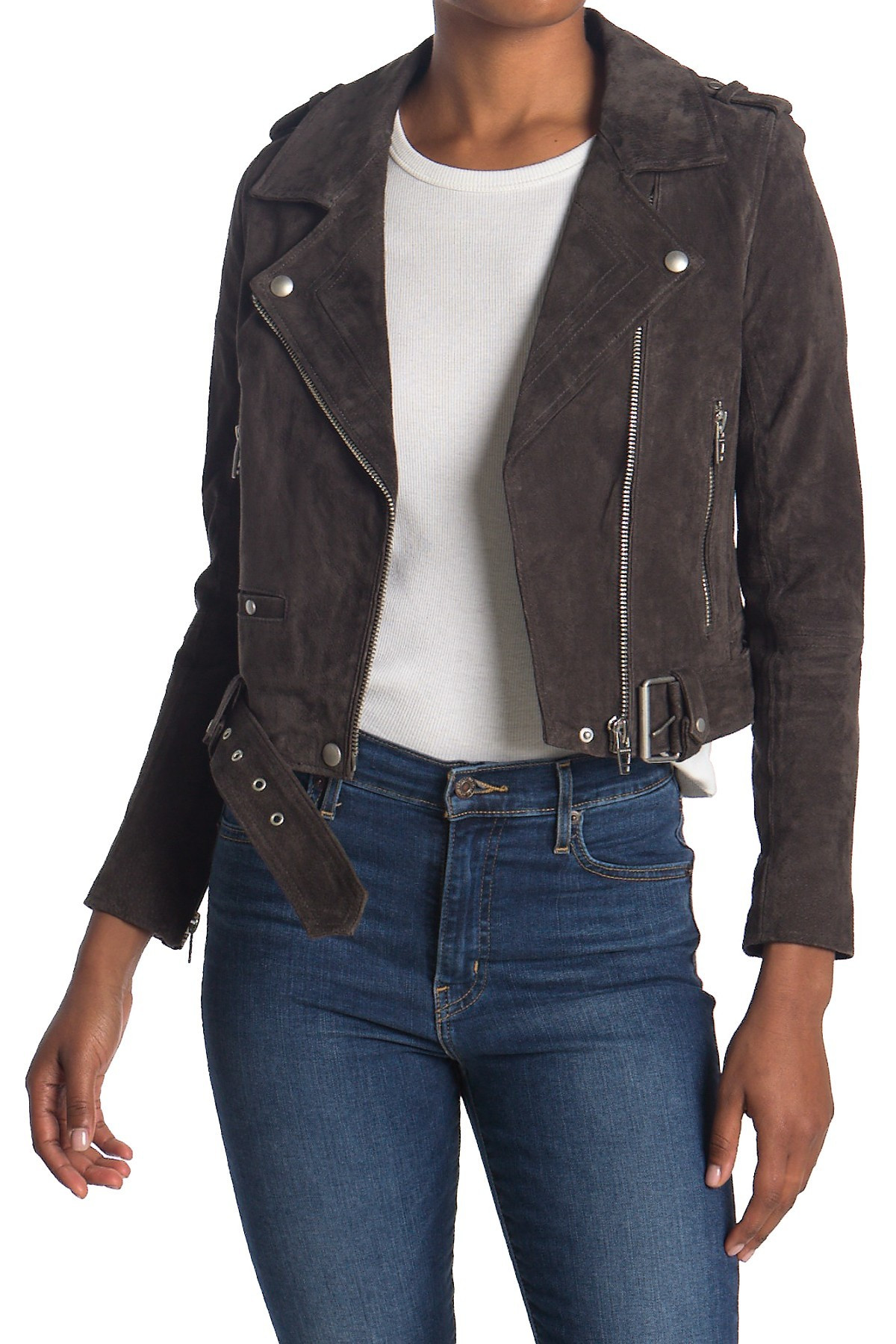 BLANKNYC Denim | Morning Suede Moto Jacket | Nordstrom Rack | Nordstrom Rack