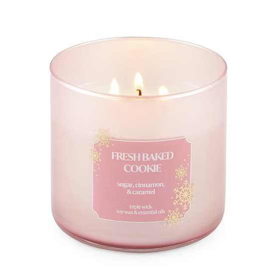 Distant Lands 14 Oz 3 Wick Fresh Baked Cookie Solid Scented Jar Candle | JCPenney