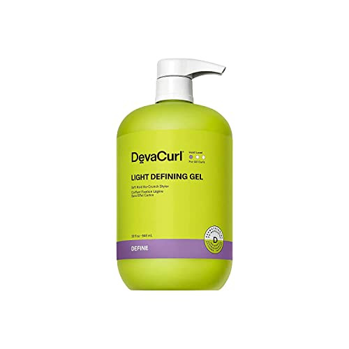DevaCurl Light Defining Gel Soft Hold Non-Crunch Styler | Non-Flaking Formula | Brings Natural Texture | All Curl Types | Amazon (US)