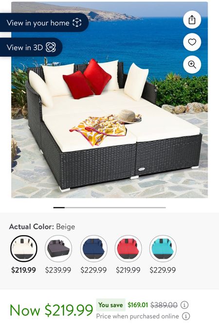 #walmartpatio #walmartoutdoor #walmarthome #outdoorpatio #patiofurniture #walmartdeals

#LTKsalealert #LTKSeasonal #LTKhome