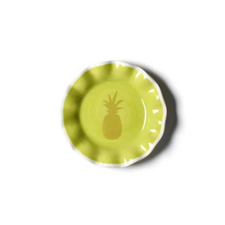 Coton Colors Pineapple Ruffle 8" Salad Plate | Wayfair | Wayfair Professional
