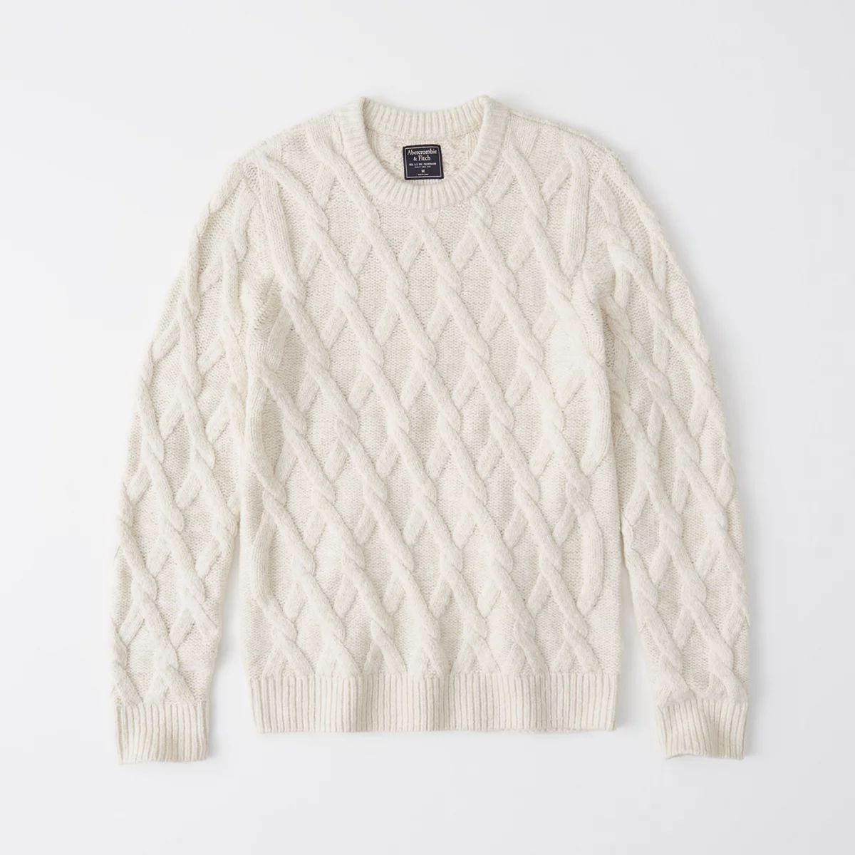 Cozy Cable Knit Sweater | Abercrombie & Fitch US & UK