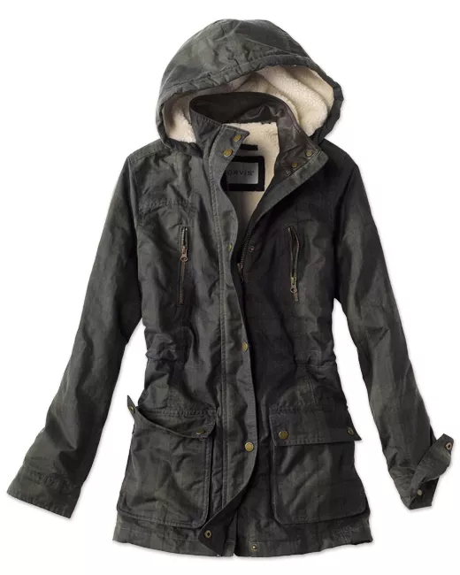 Orvis women's river hot sale road waxed cotton jacket