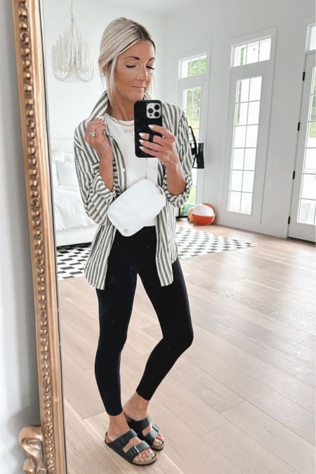 Love basics & this is why ! I just added this striped line. Lightweight button down & bam 💥 cutie trendy OOTD!!! 


#LTKStyleTip #LTKFestival #LTKSeasonal