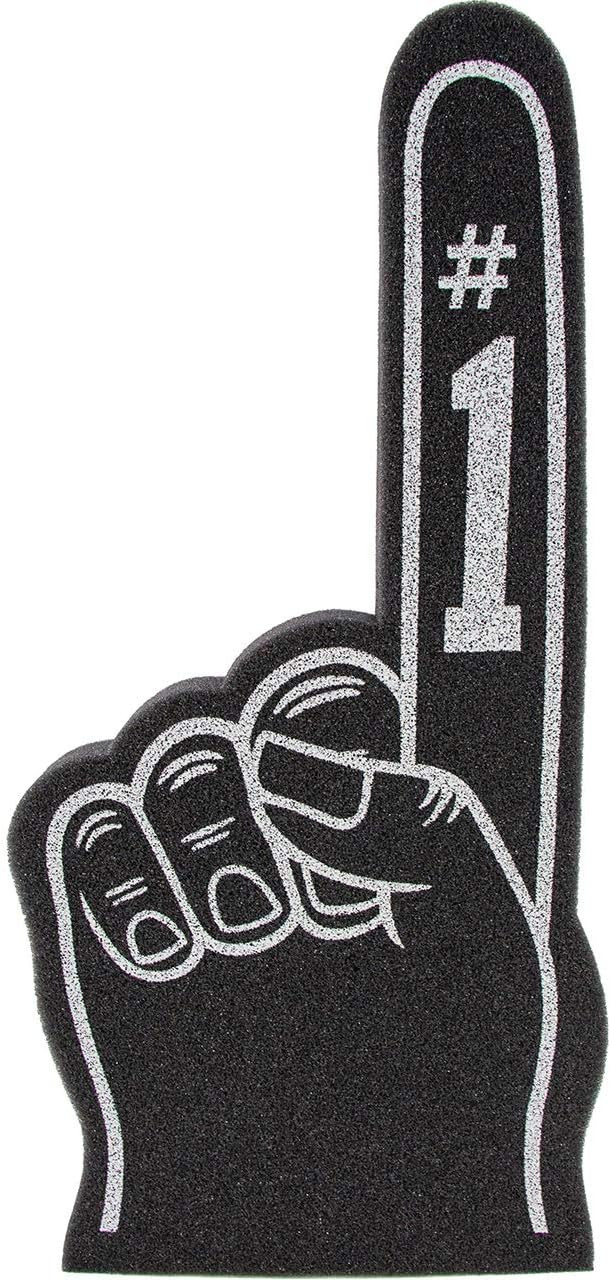 Giant Foam Finger 18 Inch- Number 1 Universal Foam Hand for All Occasions - Cheerleading for Spor... | Amazon (US)