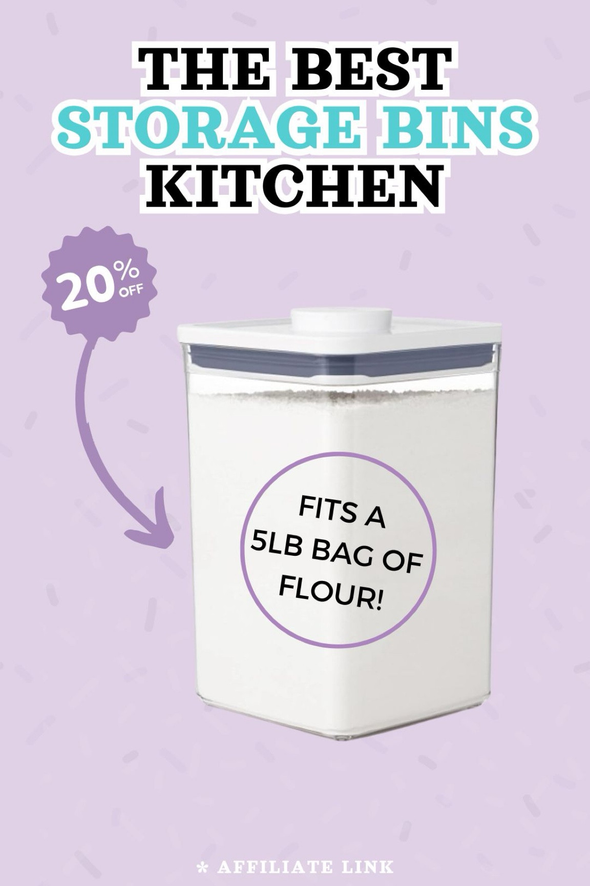 These are my favorite storage containers for pantry items like flour, sugar, nuts, cereal etc  

#LTKHome