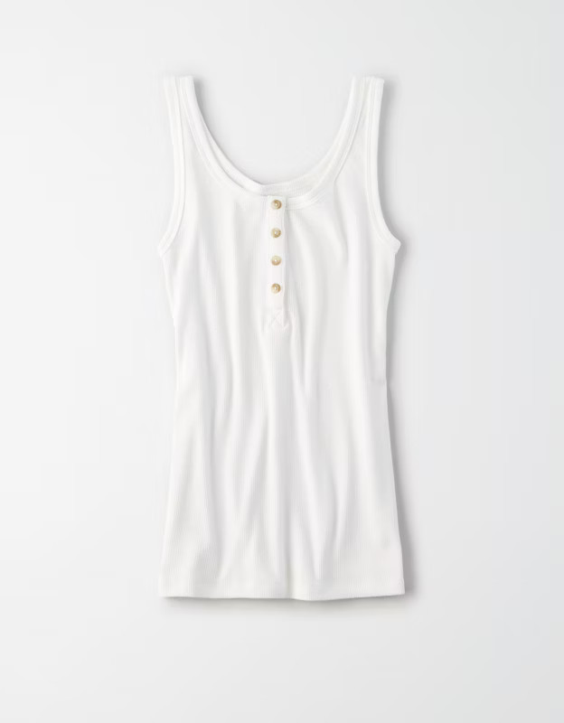 AE Henley Tank Top | American Eagle Outfitters (US & CA)